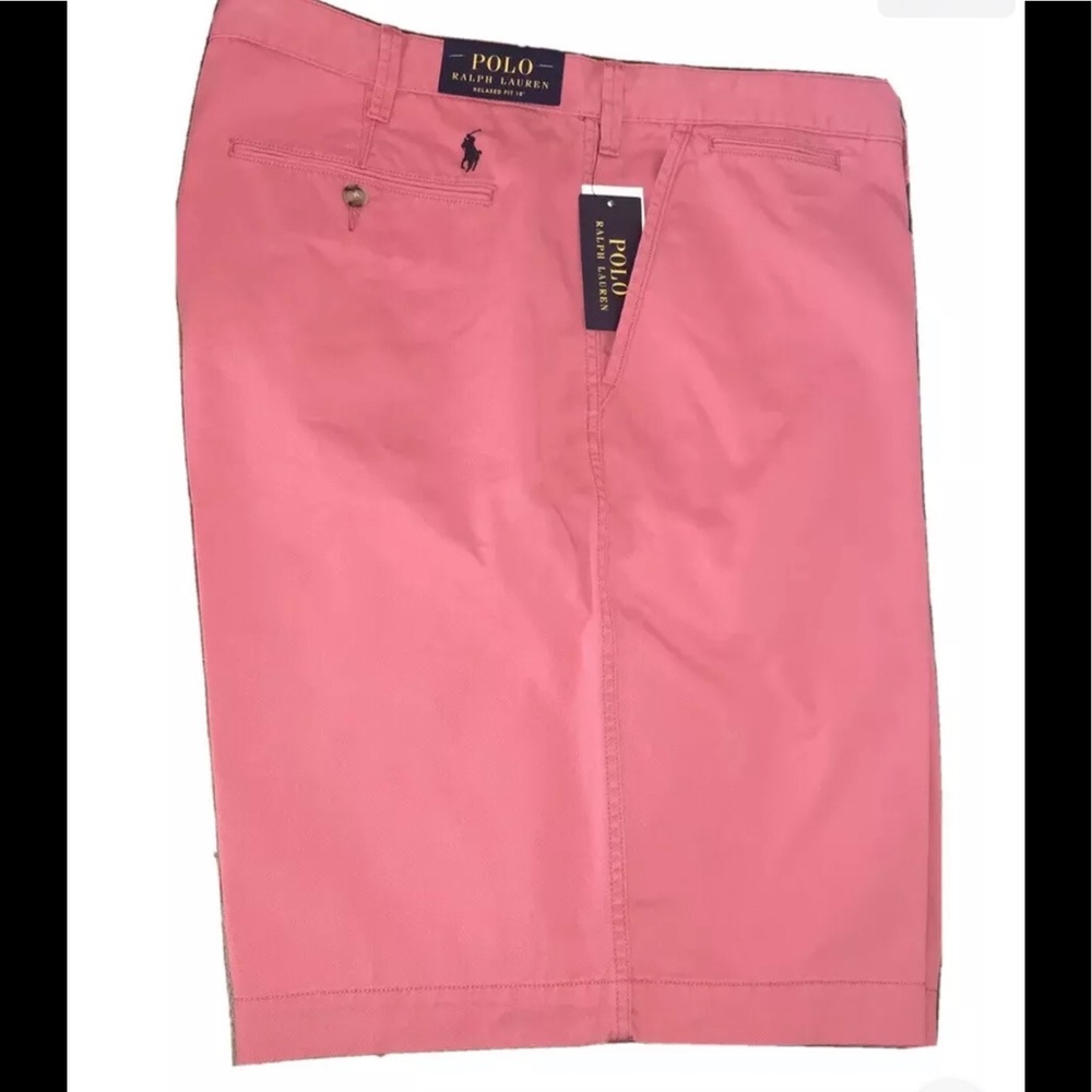 NWT Polo Ralph Lauren Men’s Chino Shorts Relaxed Fit 10” Red
